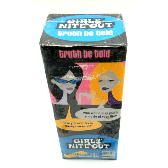 Vintage Game Girls Nite Out: Truth Be Told Secrets Revealed with Every Block NEW - Picture 12 of 12